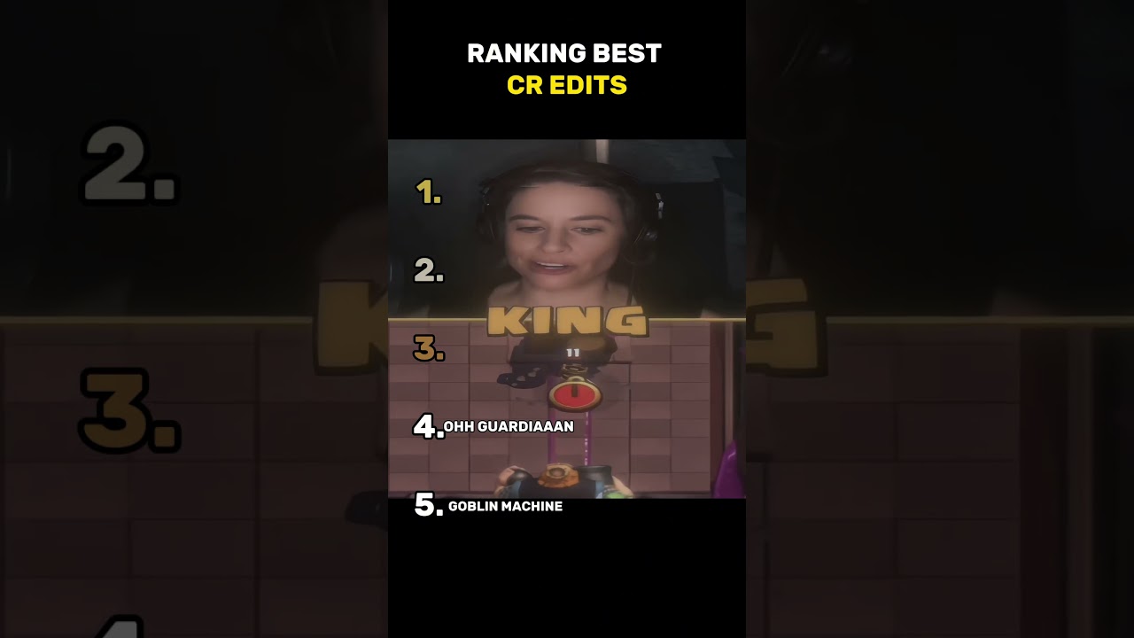 Ranking THE BEST clash royale edits