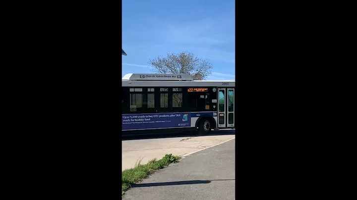 Queens, New York - Q22 Bus - Hybrid Electric Bus - Orion VII HEV