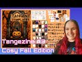 Tangezine Fall Issue #3 Free Counting and Spelling Worksheet Templates + Optional Halloween Clipart!