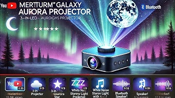Galaxy Aurora Projector  Light, White Noise & Bluetooth Speaker #FunnyVideos #Comedian #Education
