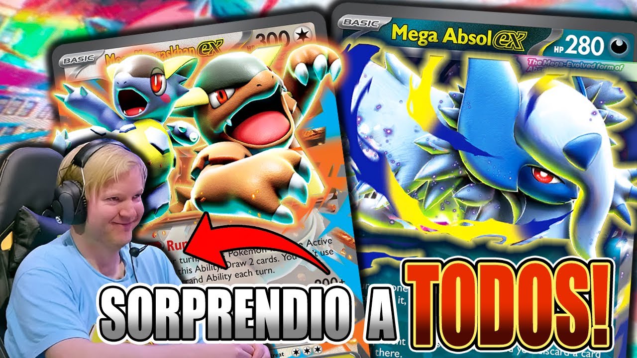 Este Deck de Mega ABSOL & KANGASKHAN ex Sorprendió a TODOS en el Regional de Milwaukee [POKEMON TCG]