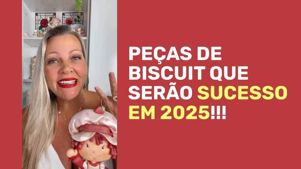 Peças de biscuit que serão SUCESSO em 2025!