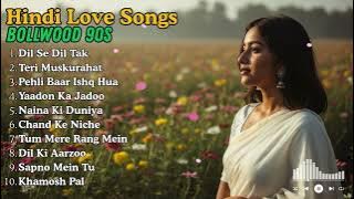 🌙 Bollywood 90s Evergreen Old Songs | Romantic Hindi Vibes Playlist