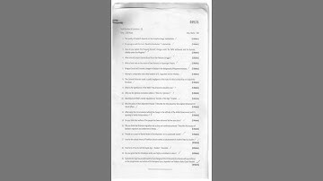 Kerala PSC Descriptive Question Paper Assistant Professor History, 283|2019 2021