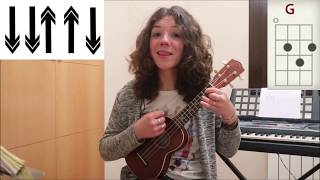 Video thumbnail of "Jesse y Joy - Dueles (tutorial ukelele)"