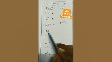7th class maths | exponents and powers in telugu | maths basics videos -14