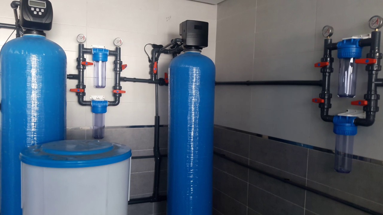 Salle de traitement d'eau