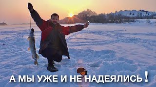 ОДНИ НА КРАЮ ЛЬДА ставим жерлицы! ЛУЧШИЙ ЖИВЕЦ НА ЩУКУ | Рыбалка на Оке на двое суток .