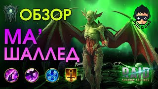 Ма'Шаллед обзор героя | RAID: Shadow Legends