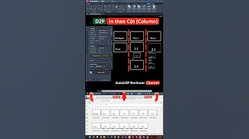 [D2P] In nhanh nhiều bản vẽ theo Cột trong #AutoCAD #lisp #autolisp #ajs #d2p