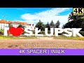 Słupsk - Poland, walking in Słupsk | 4K