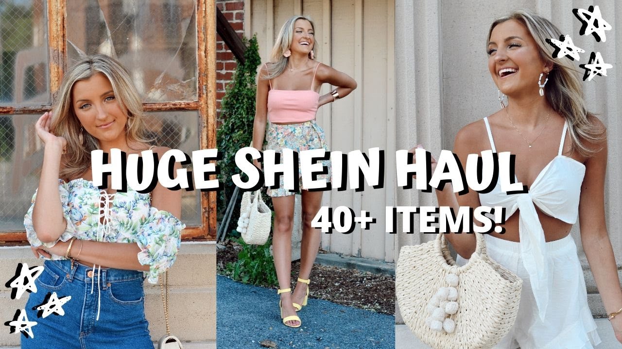 HUGE SHEIN SUMMER TRY ON HAUL // 40+ items! 