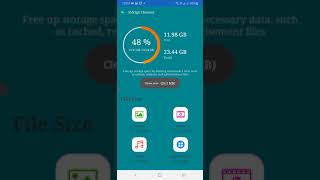 "Clean up storage space" in app  "Storage Analyzer - Clean Up & Free up memory" screenshot 3