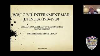 WWI CIVIL INTERNMENT MAIL IN INDIA (1914-1919)_ Robert Gray