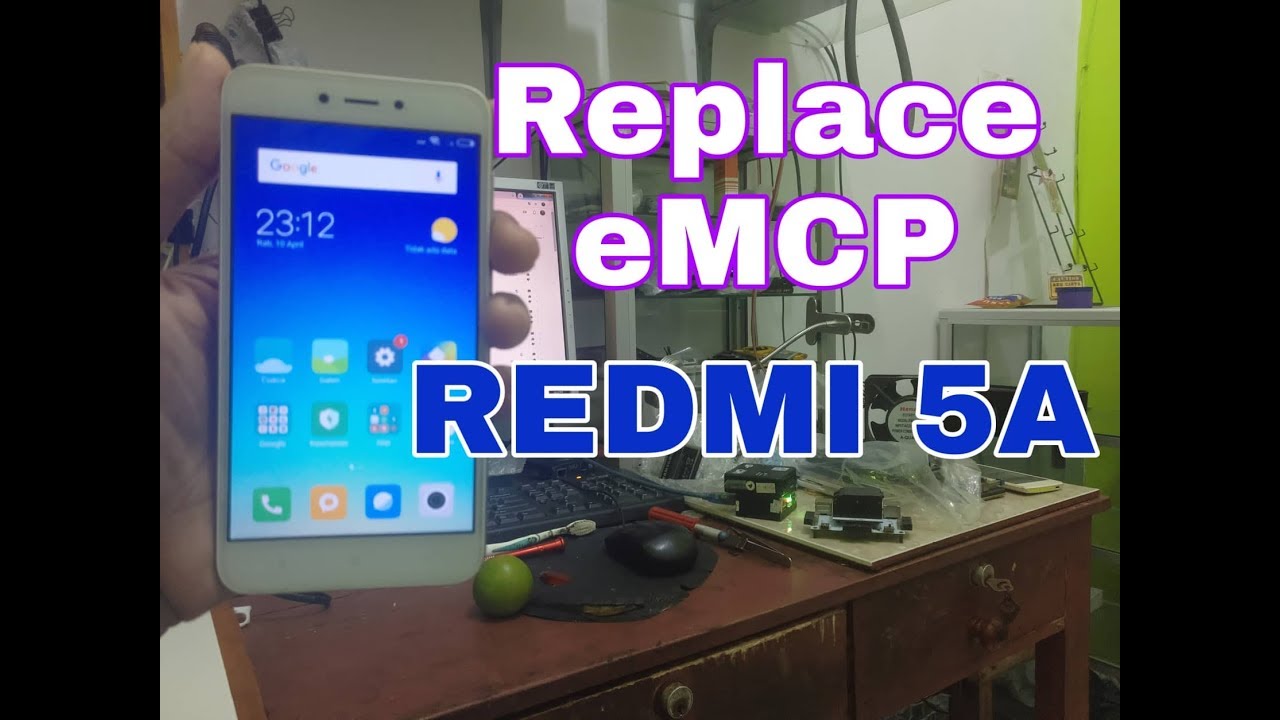 tutorial ganti eMMC REDMI 5A 