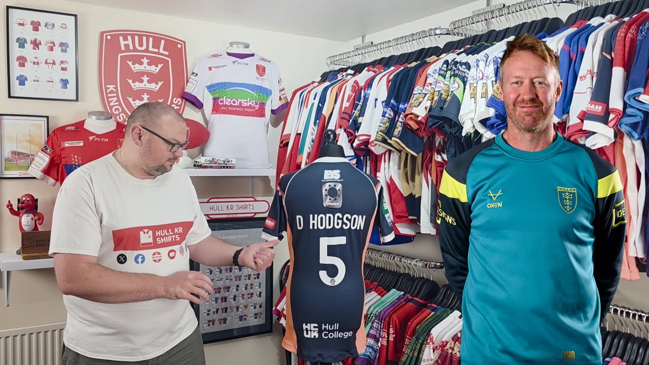 2013 Away - David Hodgson - Talking Shirts Episode 148 - Hull KR Shirts 