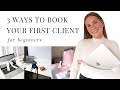 How to Get Your First Social Media Client | Social Media Management for Beginners 📱🤍