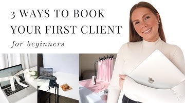 How to Get Your First Social Media Client | Social Media Management for Beginners 📱🤍