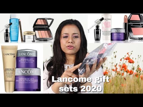 Lancome Free Gift With Purchase 37 50 80 Total Gift Worth Up To 121 Value 210 Youtube