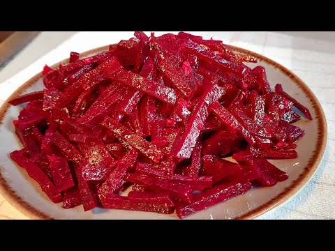 Съедят за минуту! Необыкновенно простой, быстрый и вкусный САЛАТ из обычной СВЕКЛЫ!