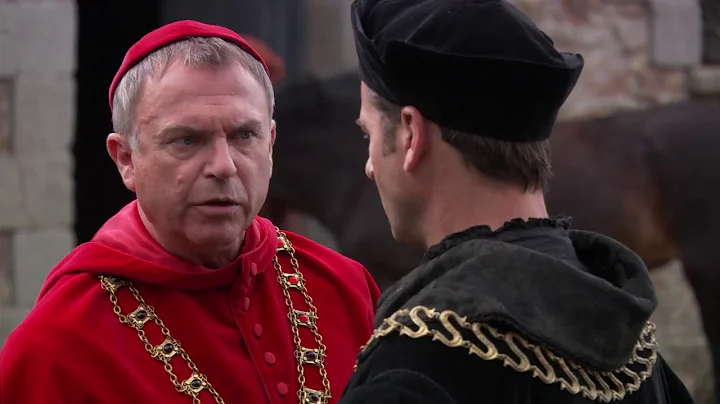 Thomas More and Wolsey (The Tudors Scene)