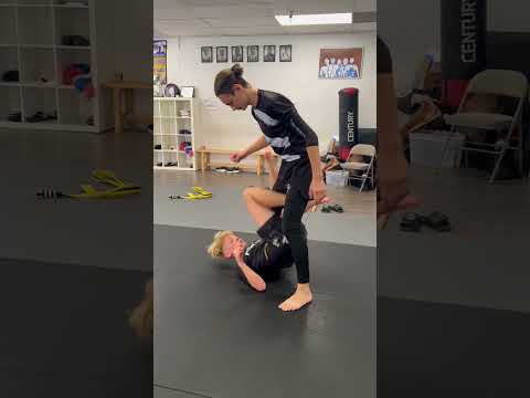 Rolling single leg x entry from standing to ankle lock