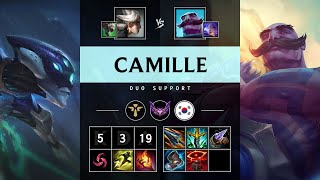 Camille Support vs Braum - KR Master Patch 25.21