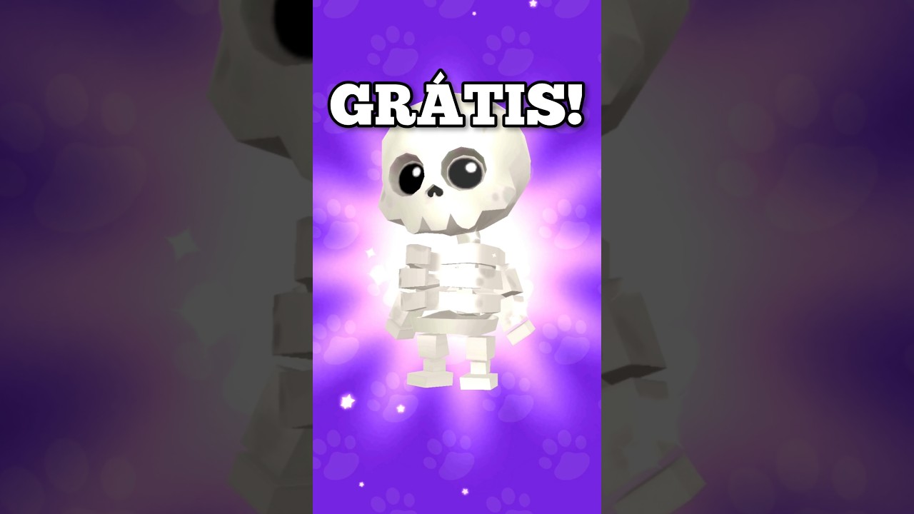 GRÁTIS para TODOS! Novo Pet Buddy Esqueleto do Halloween do PK XD