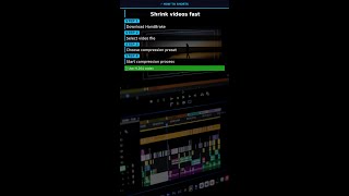 Compress Video #Shorts
