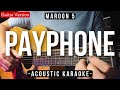 Payphone karaoke acoustic  maroon 5 jayesslee karaoke version