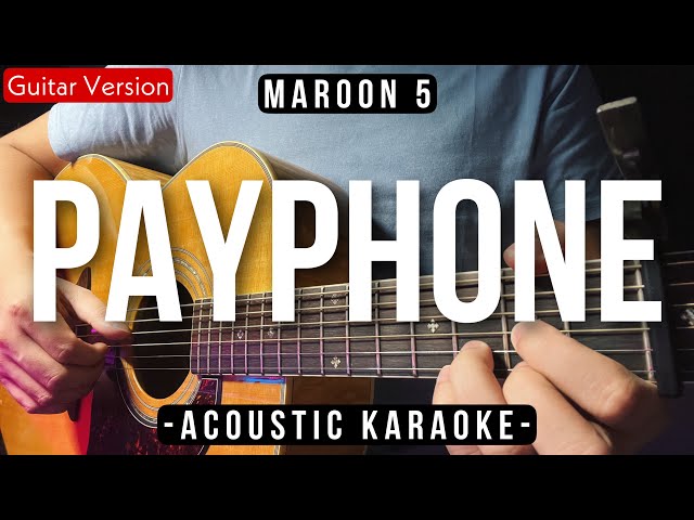 Payphone [Karaoke Acoustic] - Maroon 5 [Jayesslee Karaoke Version] class=