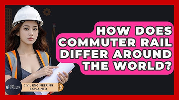How Does Commuter Rail Differ Around The World? - Civil Engineering Explained