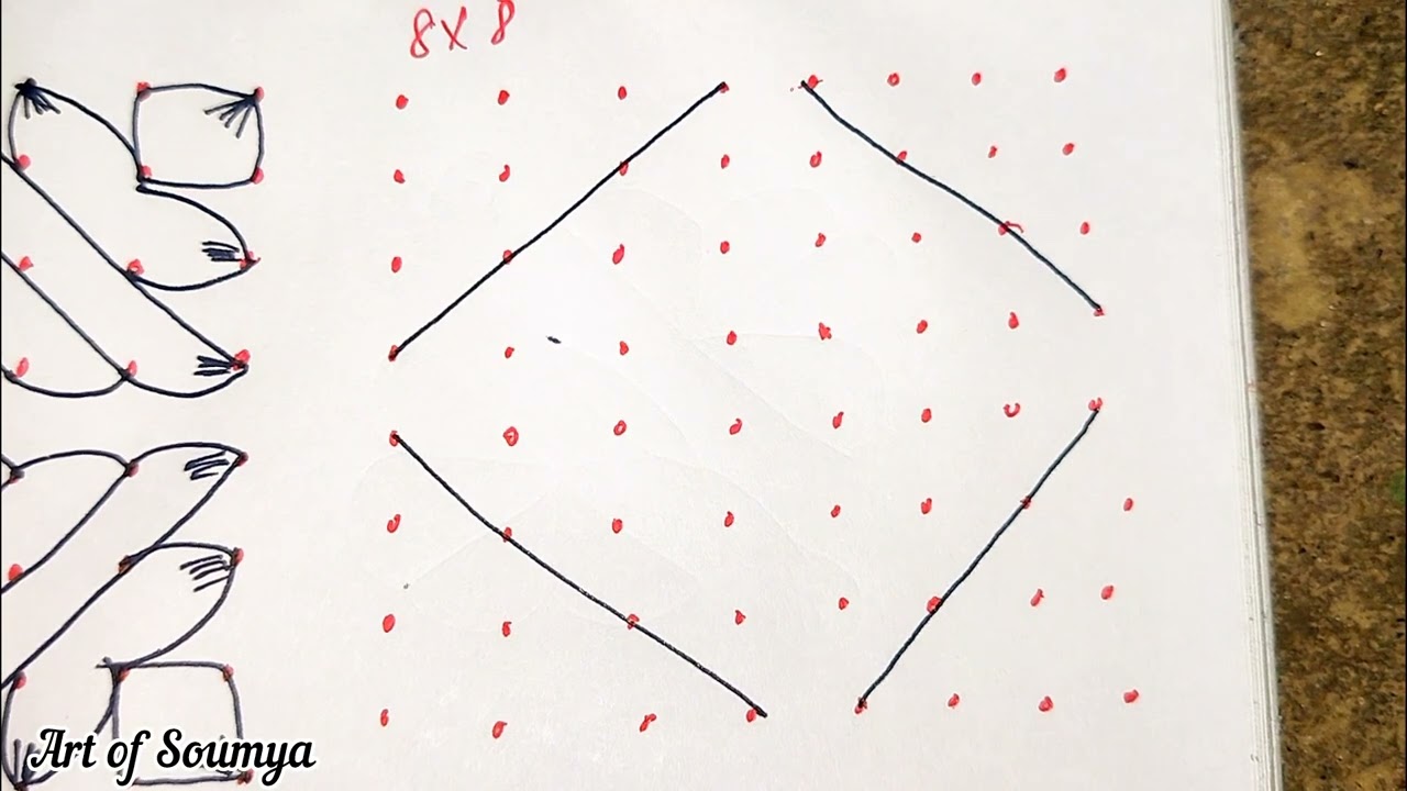 🌼தினமும் ஒரு மார்கழி கோலம்/Day 14❄️மார்கழி மாத கோலம் கலெக்ஷன் மார்கழி கோலம் 2025/Simple Kolam Design
