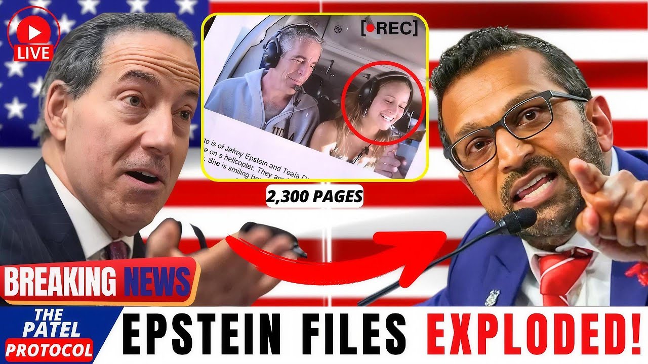 3 Minutes Ago:Jamie Raskin DROPS a BOMB On The Epstein Cover-Up