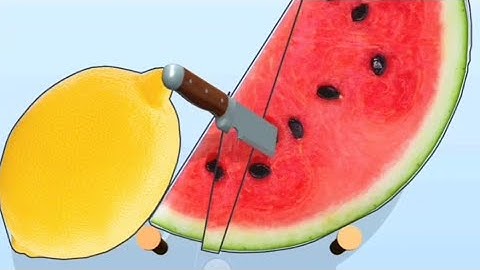 Slice it!!! Level 750-755 | ASMR Slicing Delicious fruit shake Very Relaxing ASMR Fruit cutting Game