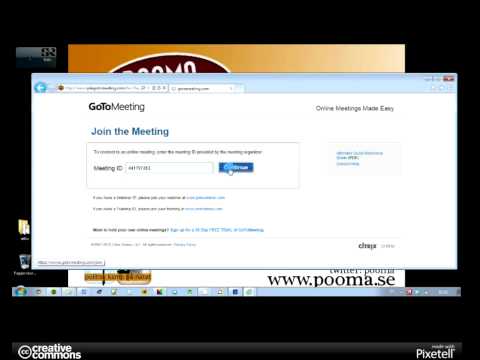 Installera GoToMeeting - internet explorer