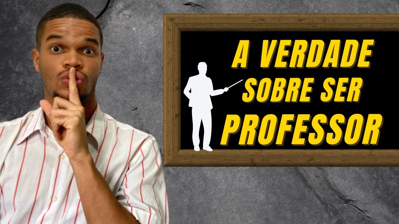 ENTENDA por que NÃO VALE A PENA ser PROFESSOR