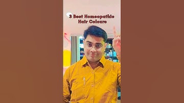 3 Best Homeopathic Hair colour #skinspecialist #haircolor #naturalhaircareproducts #homeopathic