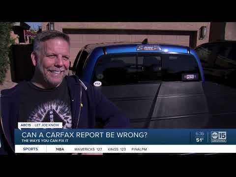 Can a Carfax report be wrong?