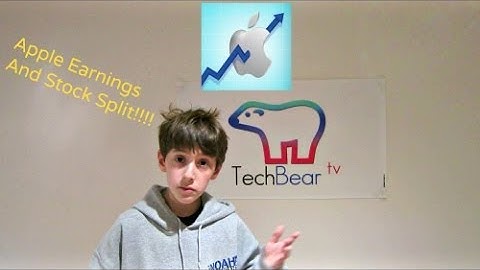 Apple Stock Split And Earnings!