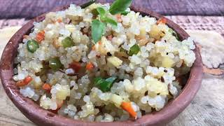 Iskcon Style Sabudana khichdi | Hare Krishna Sabudana Khichadi | Upvas Recipe | Farali Khichdi |