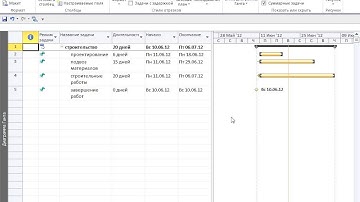 07. Установка параметров календарного графика