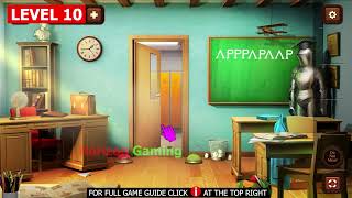 100 Doors Games Escape From School LEVEL 10 - Gameplay Walkthrough Android IOS screenshot 3