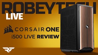 Live GPU Giveaway + $4300 Corsair One i500 Live Review (14900k / RTX 4090)
