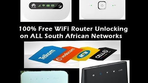 How to Unlock Wi-Fi Pocket Router On All Cellc, Vodacom, Telekom...