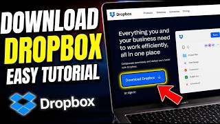 How to download Dropbox for sharing project files with clients - Easy Tutorial