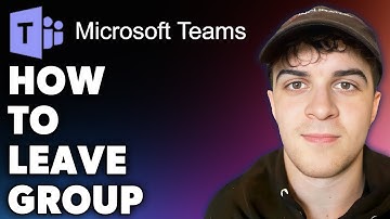 How to Leave Microsoft Teams Group (Full 2024 Guide)