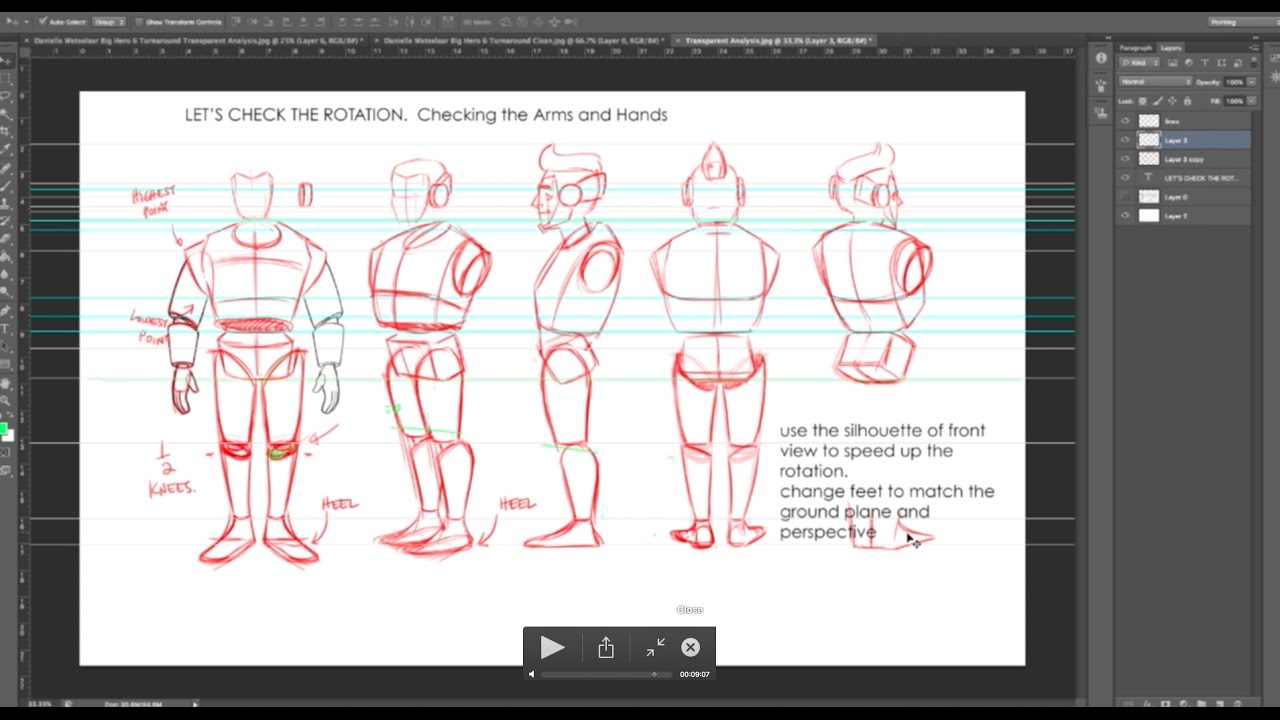Character Rotation Guide Character Construction and Rotation - YouTube