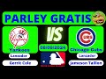 Pronósticos MLB, 08/09/2024, Parley Gratis 5 Regalitos.
