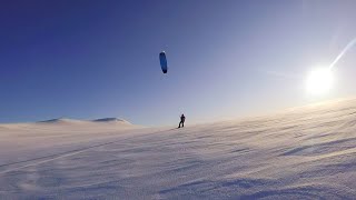 Best snowkiting day ever (Norway 2020)